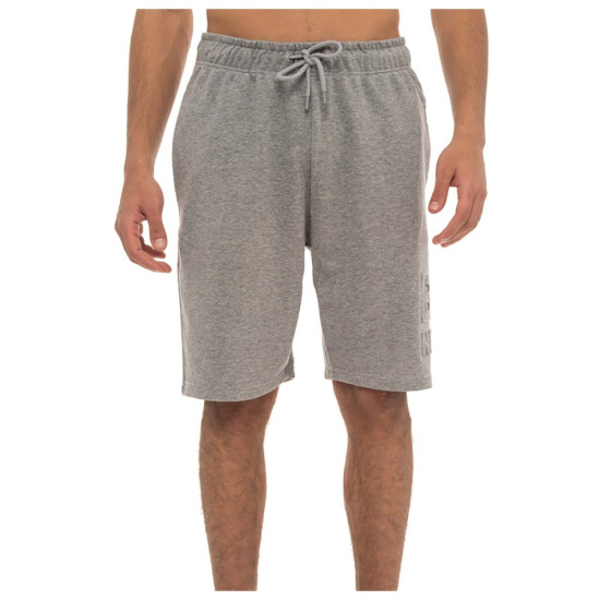 Be Nation Ανδρική βερμούδα Essentials Terry Shorts With Embossed Logo Be Nation Ανδρική βερμούδα Essentials Terry Shorts With Embossed Logo